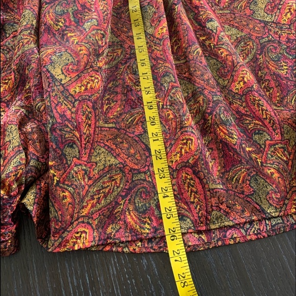 Jordan vintage cottagecore blouse‎ with bohemian print - Picture 9 of 12